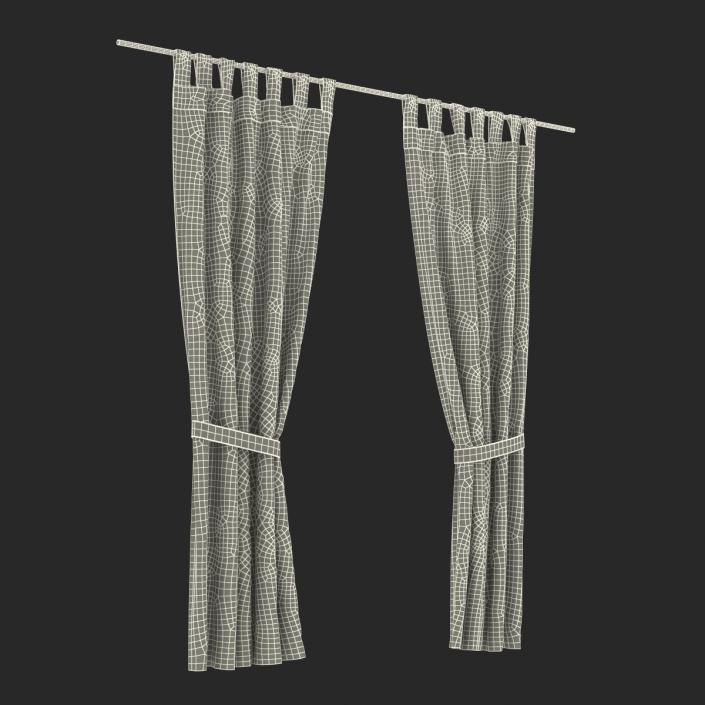 Curtain 3D model