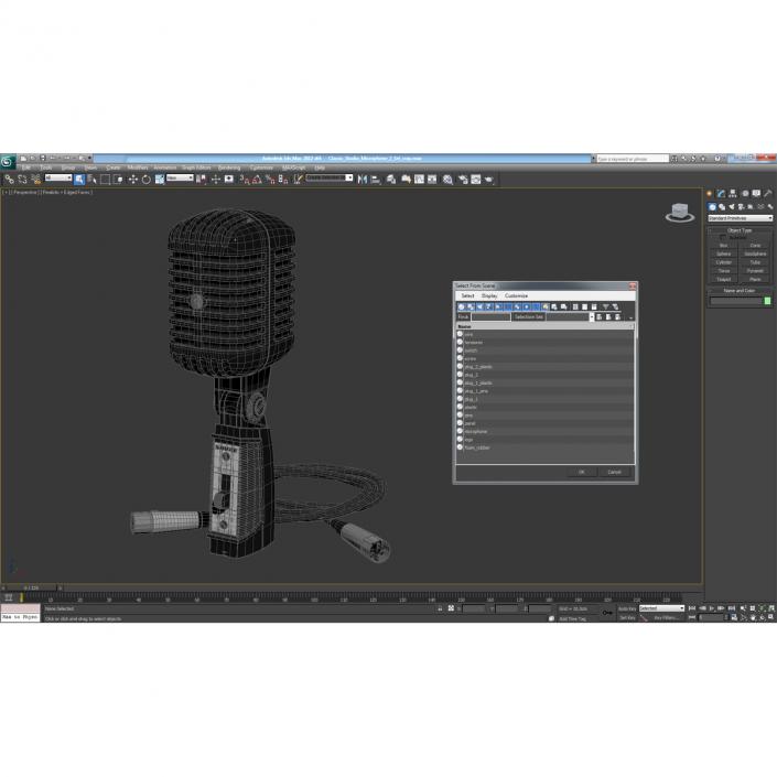 3D Classic Studio Microphone 2 Set