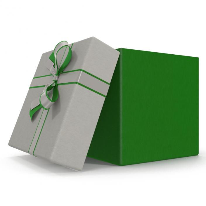 3D model Giftbox 3 Green