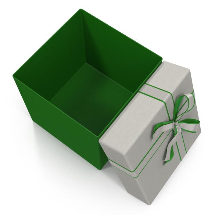 3D model Giftbox 3 Green