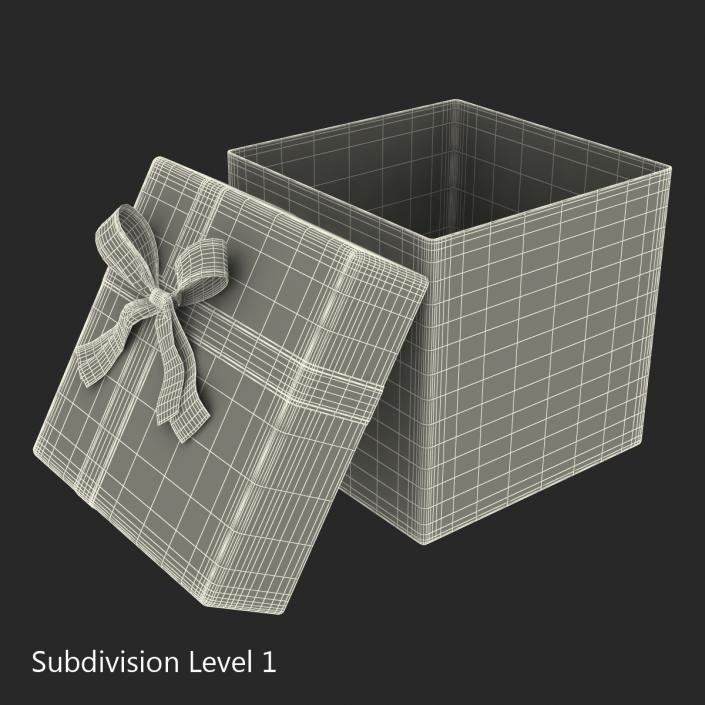 3D model Giftbox 3 Green