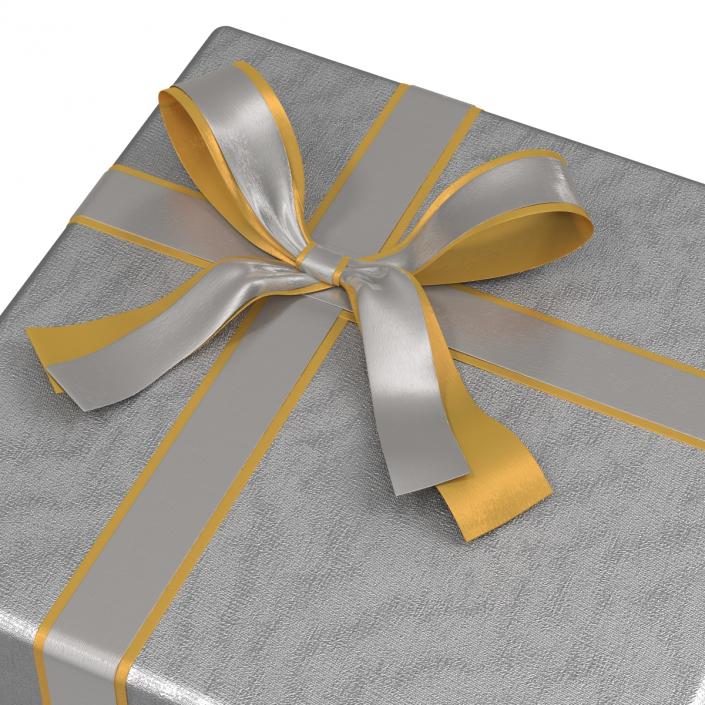 3D Giftbox 3 Yellow