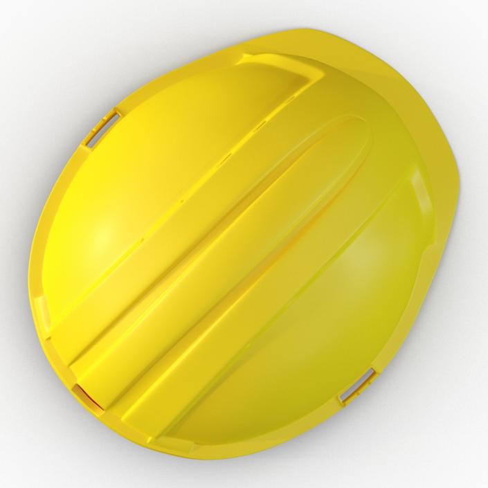 3D model Safety Helmet Yellow