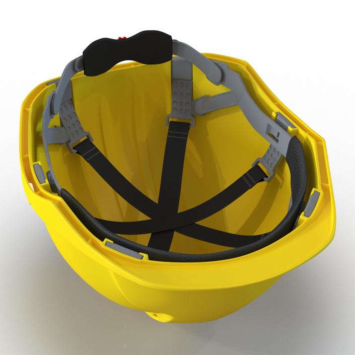 3D model Safety Helmet Yellow