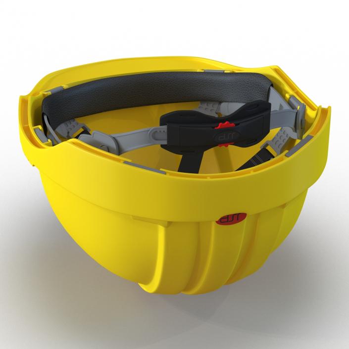 3D model Safety Helmet Yellow