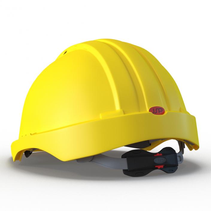 3D model Safety Helmet Yellow