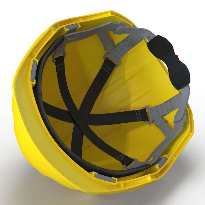 3D model Safety Helmet Yellow