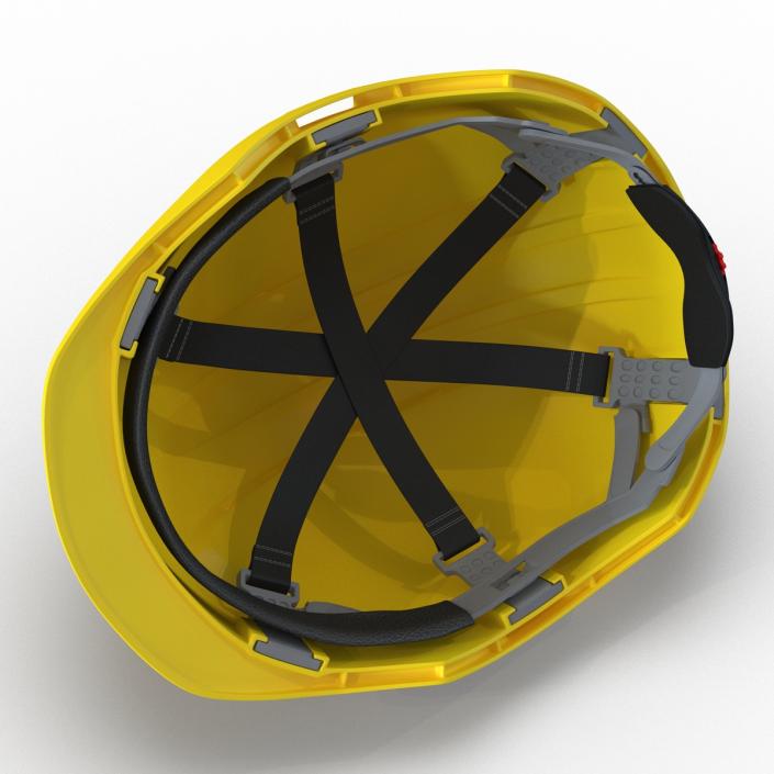 3D model Safety Helmet Yellow