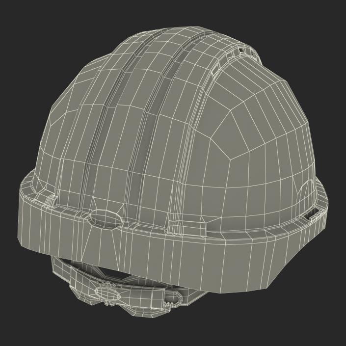 3D model Safety Helmet Yellow