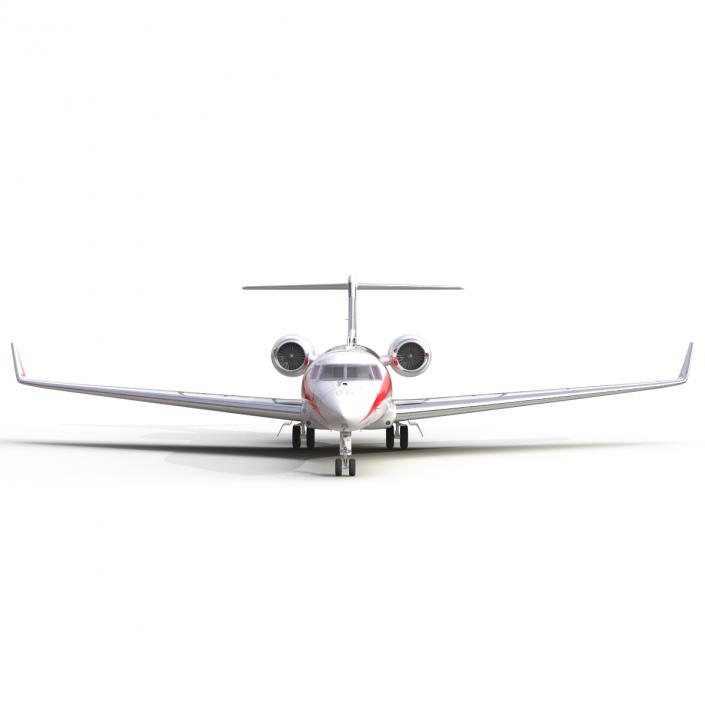 3D Business Jet Gulfstream G650 model