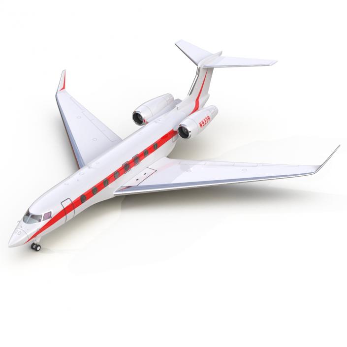 3D Business Jet Gulfstream G650 model