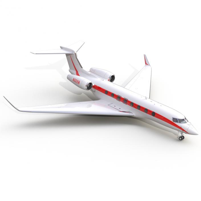 3D Business Jet Gulfstream G650 model