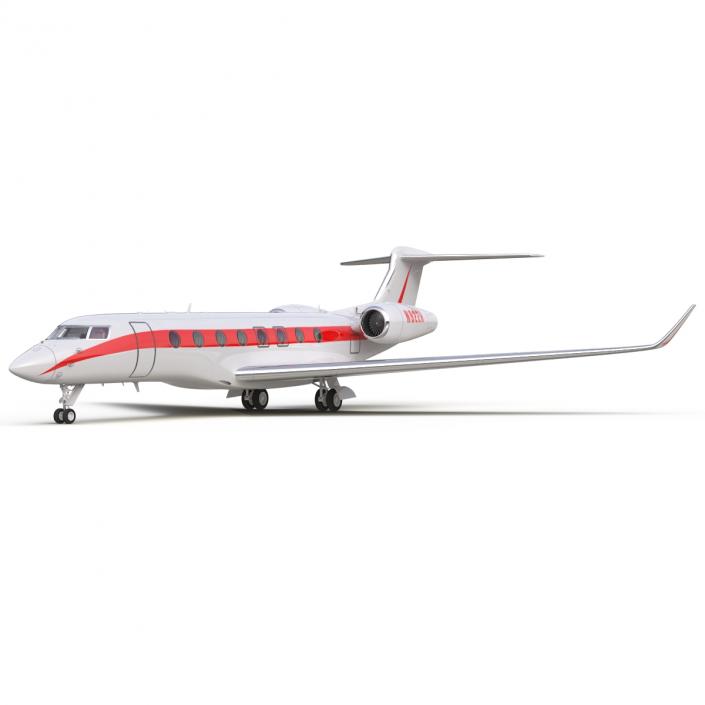 3D Business Jet Gulfstream G650 model