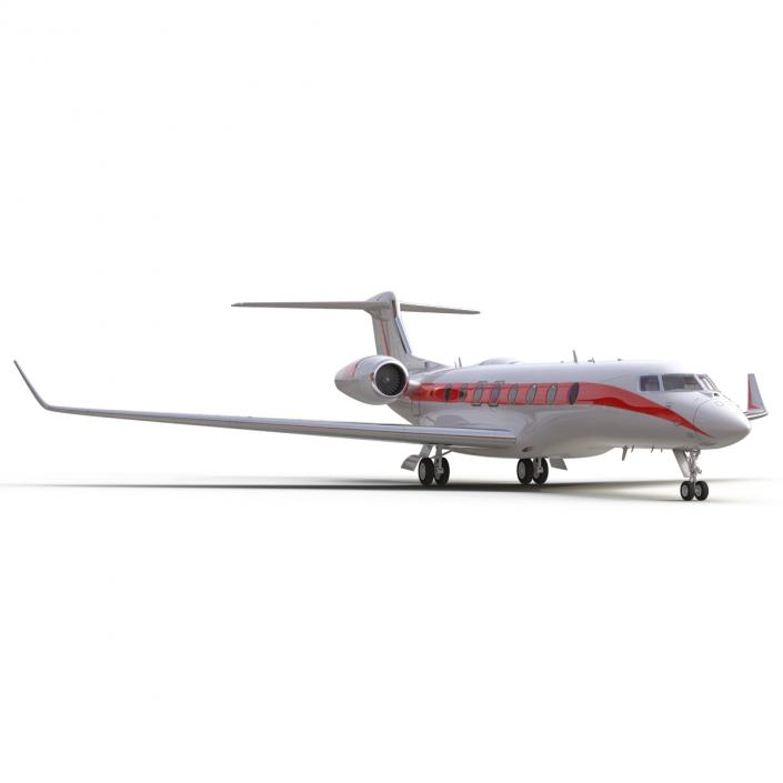 3D Business Jet Gulfstream G650 model