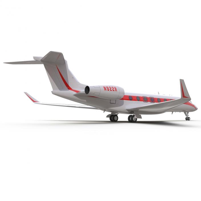 3D Business Jet Gulfstream G650 model