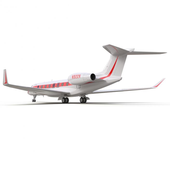 3D Business Jet Gulfstream G650 model