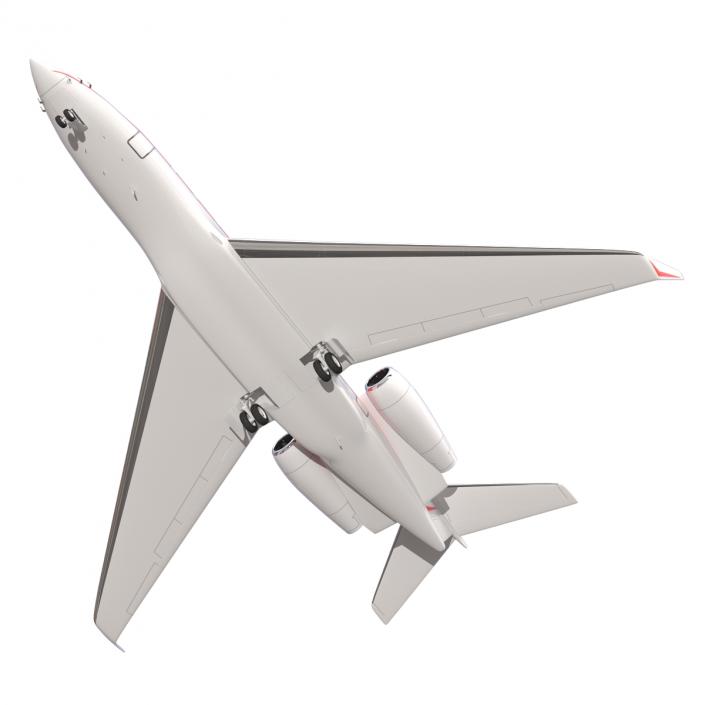 3D Business Jet Gulfstream G650 model