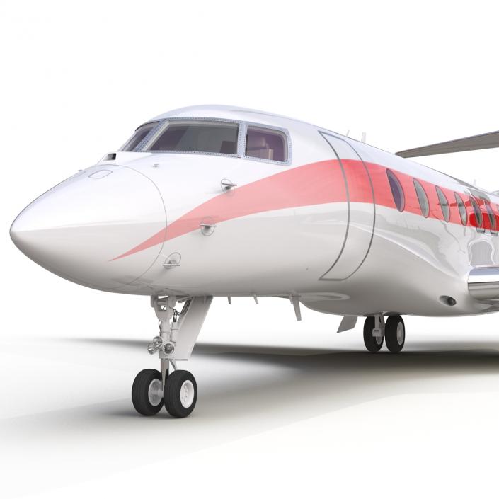 3D Business Jet Gulfstream G650 model