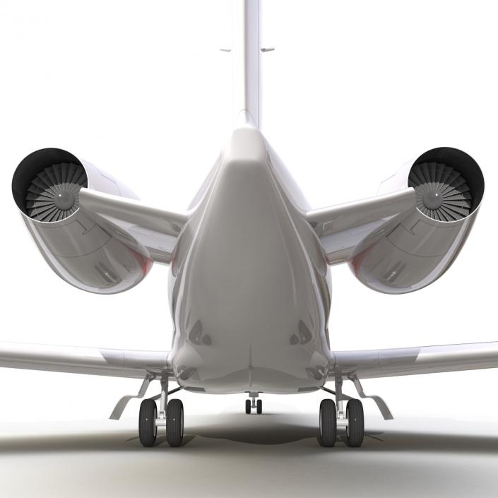 3D Business Jet Gulfstream G650 model