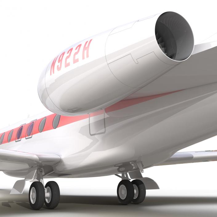 3D Business Jet Gulfstream G650 model