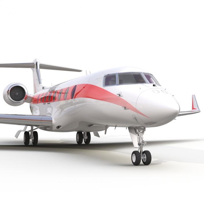 3D Business Jet Gulfstream G650 model