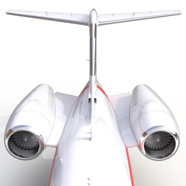 3D Business Jet Gulfstream G650 model