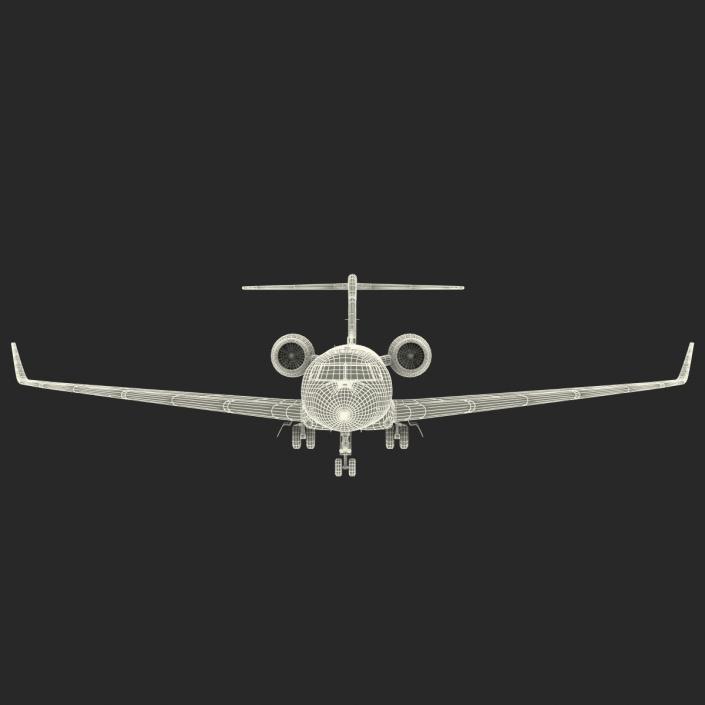 3D Business Jet Gulfstream G650 model