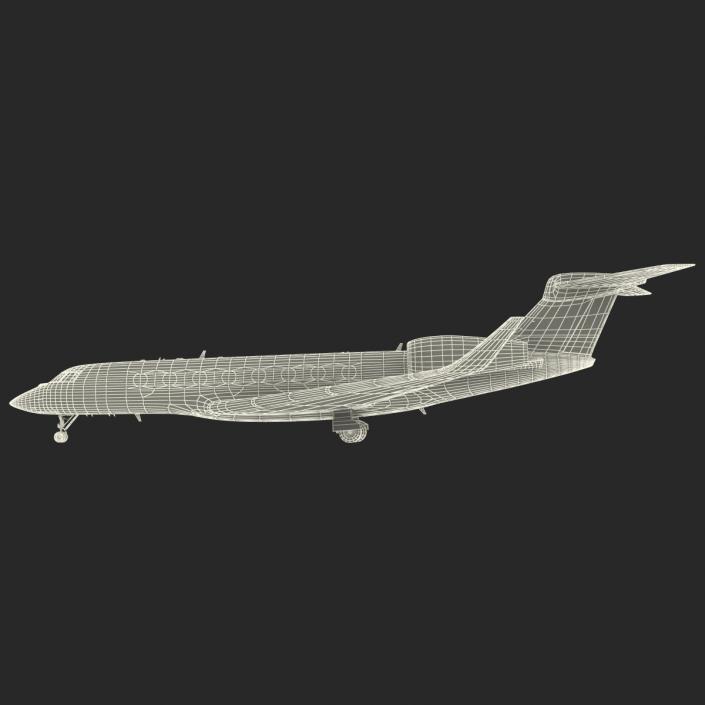 3D Business Jet Gulfstream G650 model