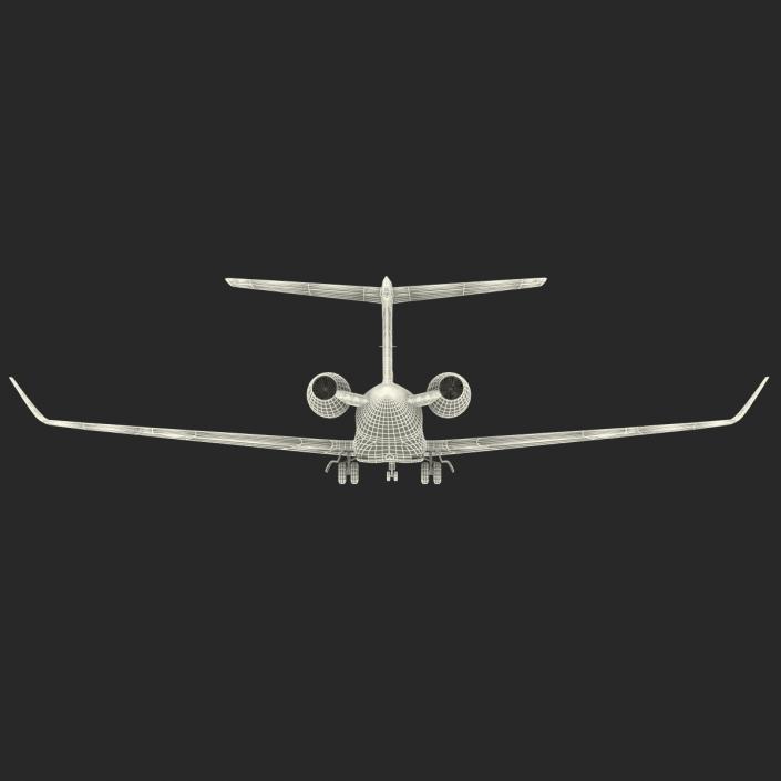 3D Business Jet Gulfstream G650 model