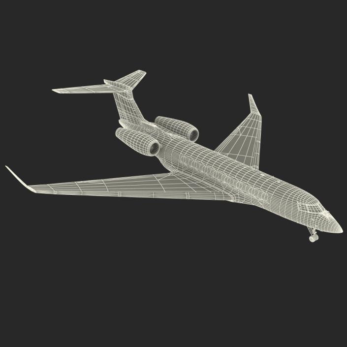 3D Business Jet Gulfstream G650 model