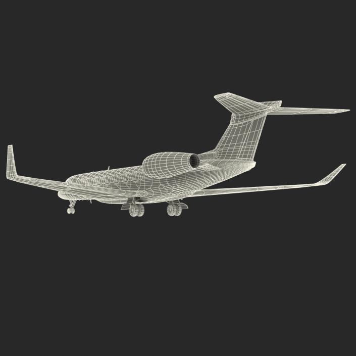 3D Business Jet Gulfstream G650 model