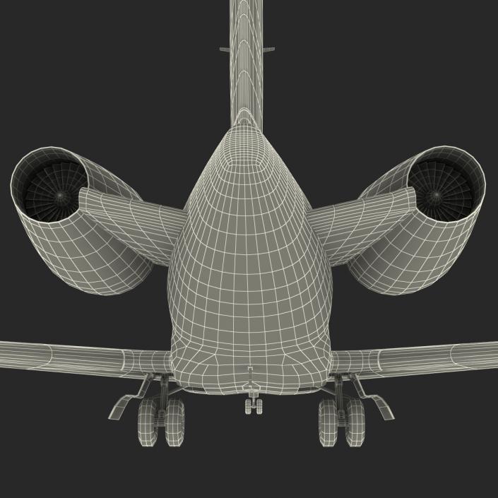 3D Business Jet Gulfstream G650 model