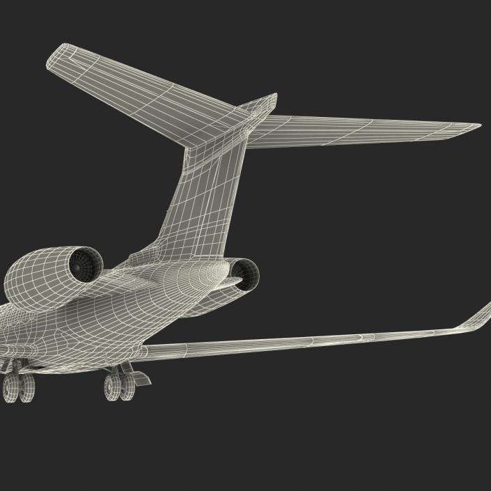 3D Business Jet Gulfstream G650 model