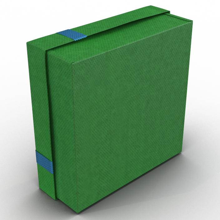 3D model Giftbox 4 Green