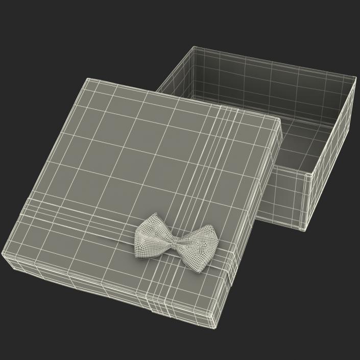 3D model Giftbox 4 Green