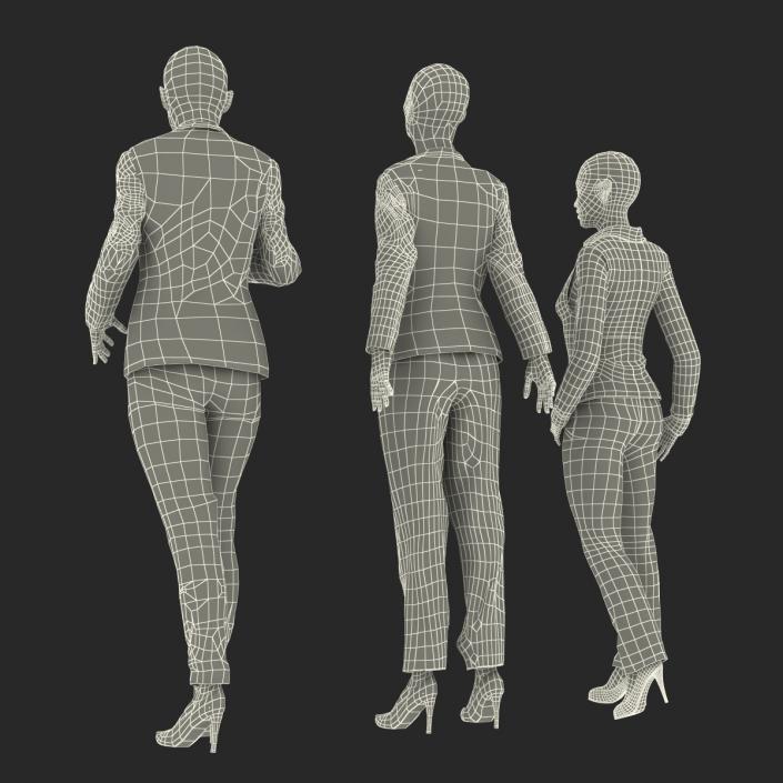 3D model Rigged Business Womans Collection 2