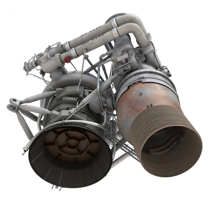 3D Rocket Engine model