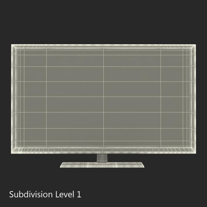 Generic Plasma TV 3 3D model