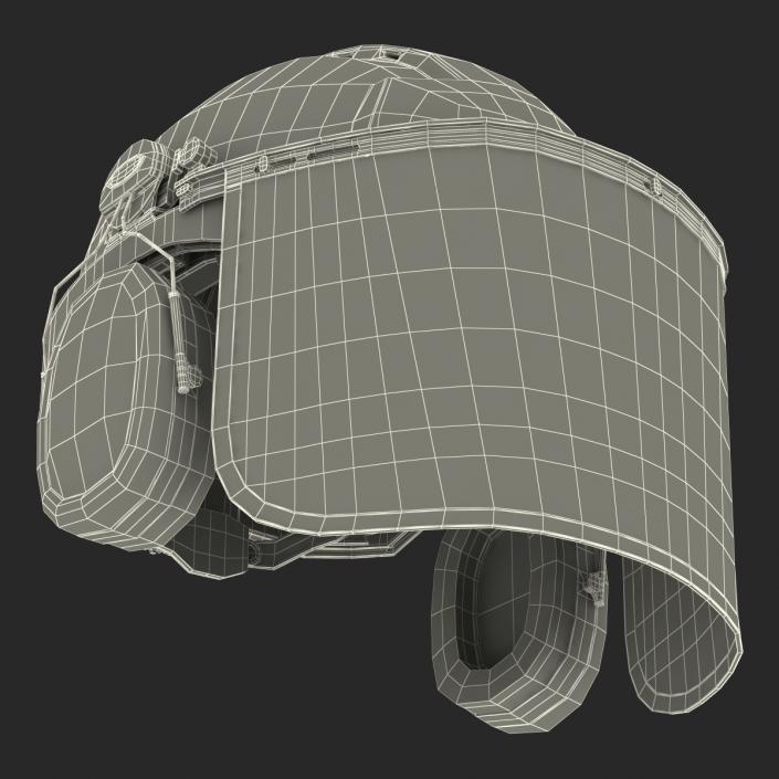 Safety Helmet 2 Red 3D model