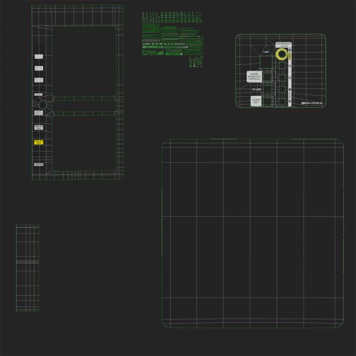 3D model Generic TV