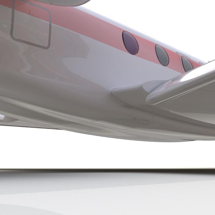 3D model Business Jet Gulfstream G650 Rigged