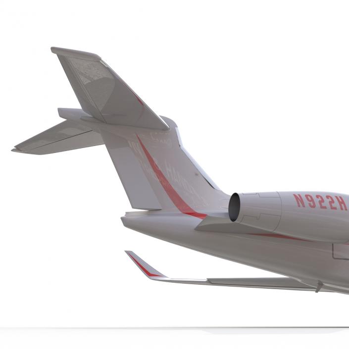 3D model Business Jet Gulfstream G650 Rigged