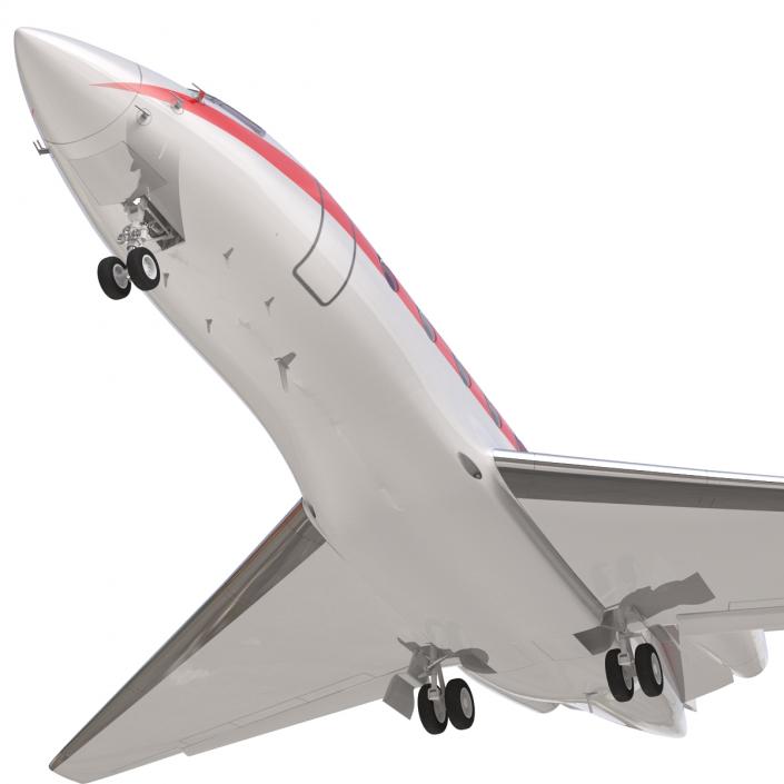 3D model Business Jet Gulfstream G650 Rigged