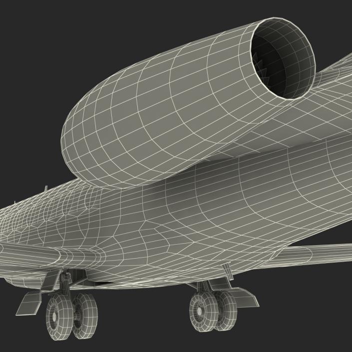 3D model Business Jet Gulfstream G650 Rigged