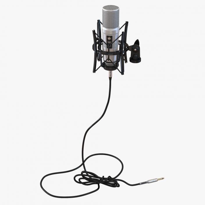 Studio Microphone Rode 2 3D model