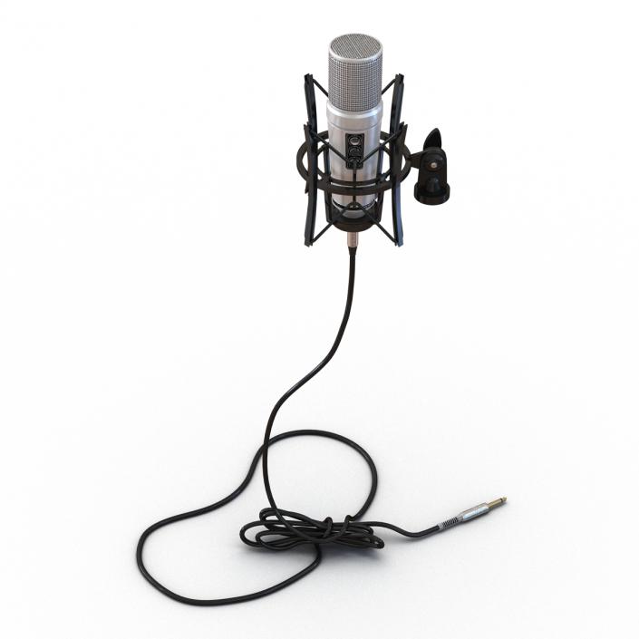 Studio Microphone Rode 2 3D model