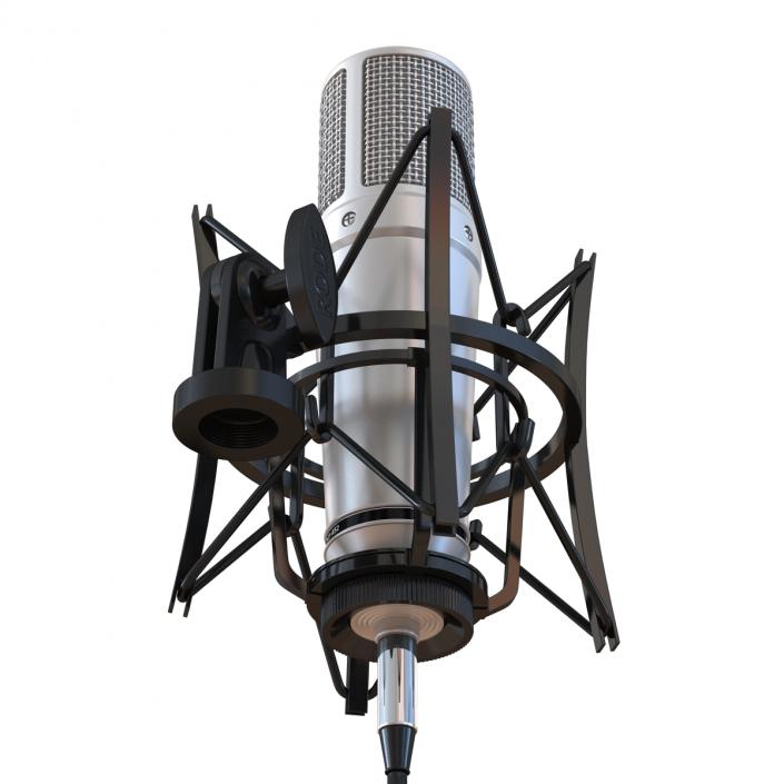 Studio Microphone Rode 2 3D model