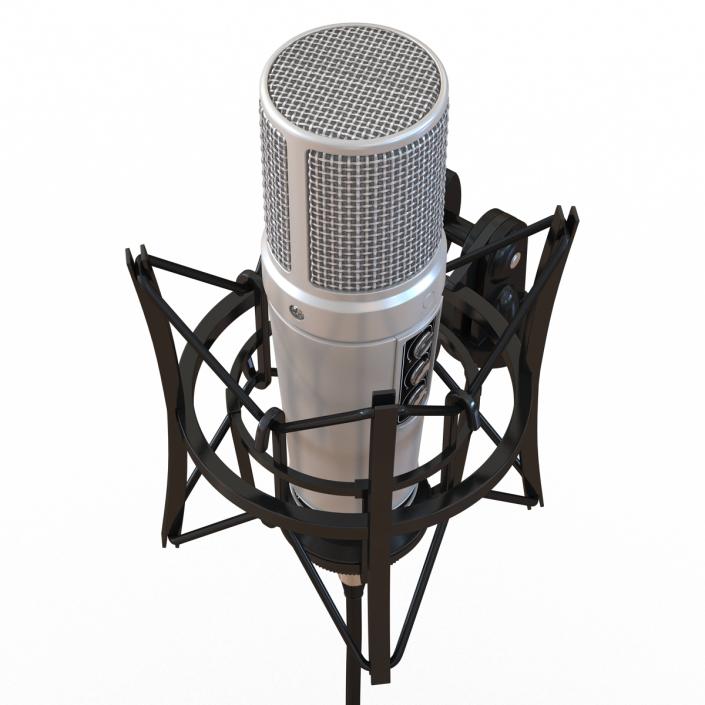 Studio Microphone Rode 2 3D model