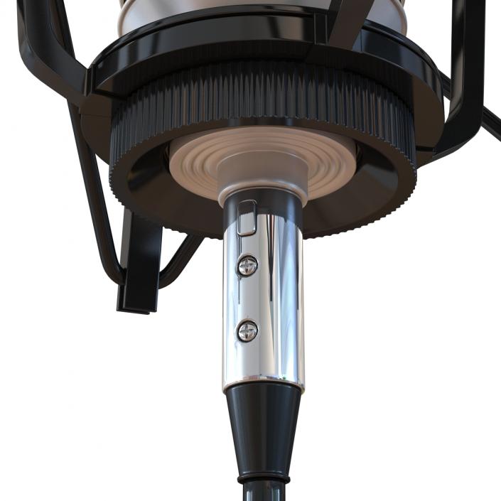 Studio Microphone Rode 2 3D model