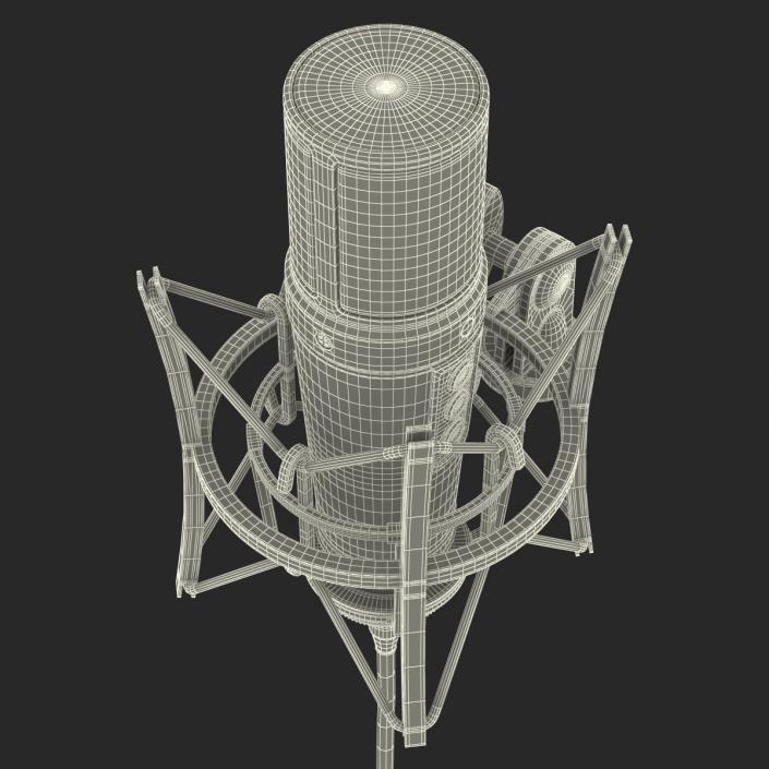 Studio Microphone Rode 2 3D model